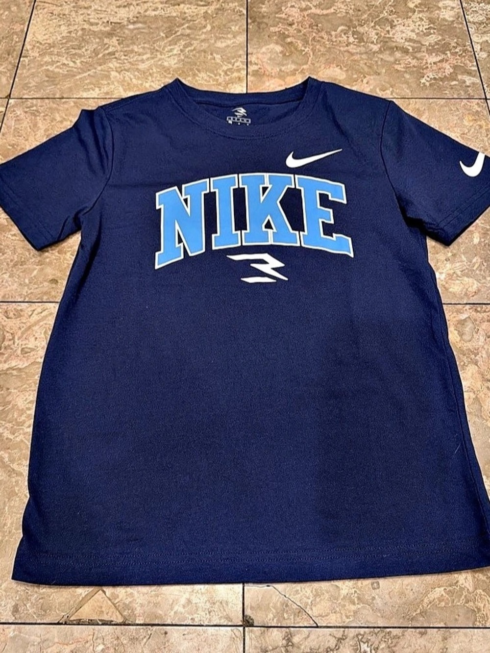 Nike 3BRAND Dri-FIT T-shirt Boys Medium Blue Dri-FIT T-Shirt